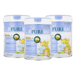 퓨어락 로열플러스 뉴질랜드 수입 프리미엄 강남 분유 2단계, 800g, 3캔