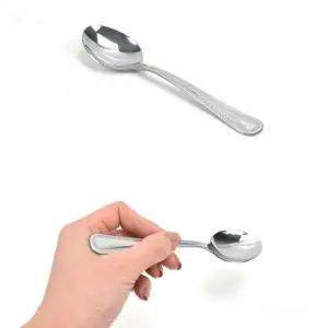 스텐 어린이숟가락 키즈스푼 어린이스푼 간식스푼 어린이집스푼 15.3cm 유아스푼 4호 아기숟가