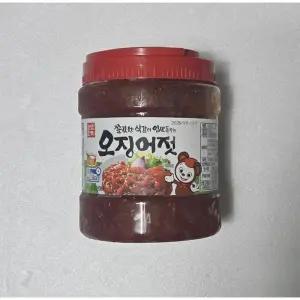 반찬단지 오징어젓 2kg 중국산 오징어젓갈