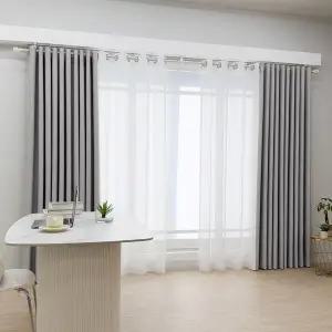 [지나송]리플 암막커튼+볼로프+코디커튼+커튼봉(슈퍼특대형)