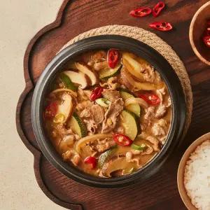 우삼겹 된장찌개 밀키트