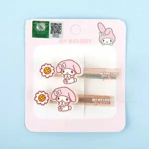 산리오 듀어 메탈 클립 2p-마이멜로디