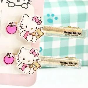 산리오 듀어 메탈 클립 2p-헬로키티