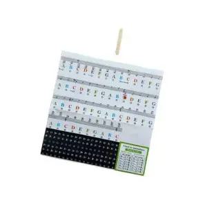 피아노건반 스티커 피아노교재 피아노강의 피아노놀이 초보자용