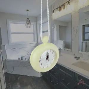 끈방수시계 아이보리