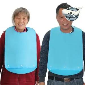 성인 방수 턱받이 조끼 일상 생활 보호용