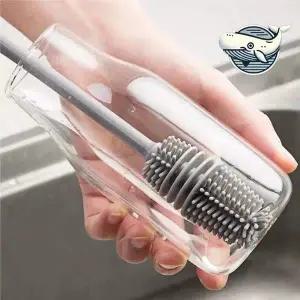 다목적 실리콘 세척 솔 브러쉬 젖병과 텀블러