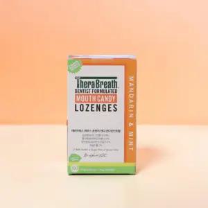 테라브레스 마우스 로젠지캔디 만다린민트향 100개입 1박스