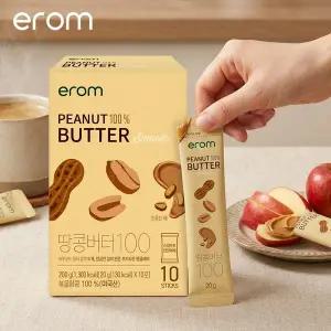 이롬 황성주박사의 땅콩버터100 무첨가 간편한 식단 관리 스틱형