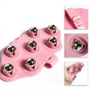 [콩심팥심]림프 자석 마사지볼 지압 롤링 장갑 셀프