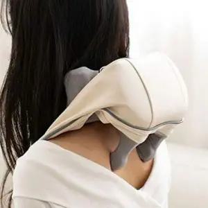 [콩심팥심]무선 목어깨 마사지기 휴대용 의자안마기