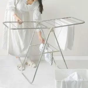 원룸 자취방 이동식 빨래건조대 접이식 실내 의류 건조대 소형 중형