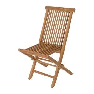 [하이파가구]티크폴딩 야외용접이식의자 단일상품