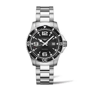 [신세계라이브쇼핑]론진 L3.730.4.56.6 하이드로콘퀘스트 남성 메탈시계