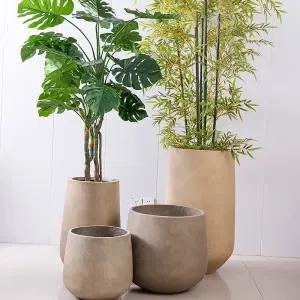 실내 대형 화분 거실 조화 인테리어 플랜테리어 함