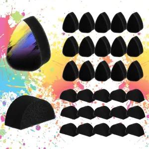 및 페이스 페인팅 스펀지 32개 물방울 메이크업 페인트 블랙 아트워크 바디 눈물 방울 할로윈 크리스마스