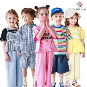 [월튼키즈]26여름벌써초특가/바람막이/키즈상하복/데님팬츠/티셔츠/가디건세트/원피스외/등원룩/나들이룩/아동복 110/남아 120/여아120 외