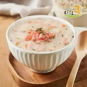 건강한 한끼 게살죽 500g 대용량