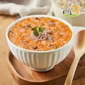 건강한 한끼 김치낙지죽 500g 대용량