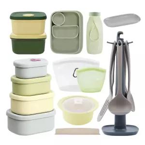 홈하우스 국내산 실리콘 지퍼백 조리도구 밀폐용기 모음전