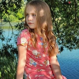 [알럽키즈] 핑크비숑 5부 상하세트