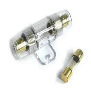 8게이지 4게이지 겸용 원형휴즈홀더(30A 40A 60A 80A 100A (택1) 관휴즈 포함