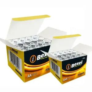 [벡셀 공식판매처]벡셀 알카라인 건전지 AA 20알+ AAA 20알 최신제조/정품