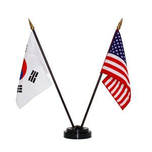 태극기 탁상기/깃발/국기/만국기/세계의 국기 모음