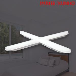 금호 번개표 샤크 LED 십자등 50W 방등 거실등 플리커프리