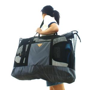 페레그리너-메쉬에코백 물놀이용가방 구명조끼수납 대형메쉬 비치백 써핑 여행캐리어