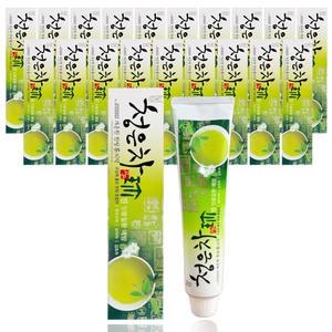 2080 청은차 진 치약 120g x 20개 잇몸 충치 케어 대용량 케이스