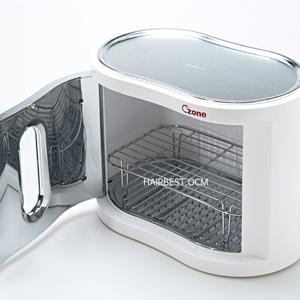 씨플러스존 자외선 살균소독기/네일샵살균기-크롬도어