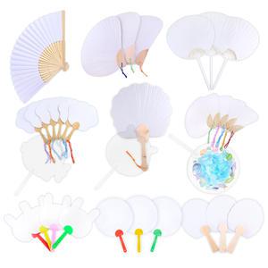 부채만들기 그리기 꾸미기재료 부채그림 미니 미술재료