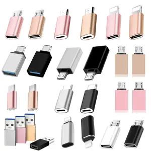 아이폰8핀 마이크로5핀 USB3.0 C타입변환젠더 OTG 젠더 애플 라이트닝 젠 더 변환잭