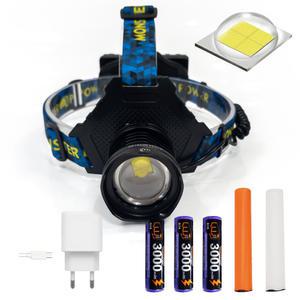 대륙의실수 XHP70 몬스터파워 해루질 헤드랜턴 자전거 충전식 낚시 등산 방수 헤드램프 안전모 작업 라이트