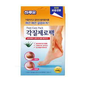 하루온 각질제로팩- 5개 /밴드/발뒤꿈치/발각질