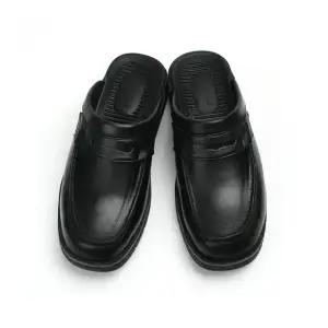 남성 슬리퍼 사무실 막힌실내화 숙방 - 행텐 원더풀