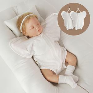 스와들컷(얇은) 2P 세트 - 하의를 덜어낸 신생아 속싸개(양말 제공)