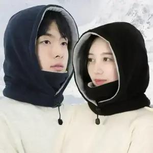 카르닉 극세사 바라클라바 방한 넥워머 후드워머 목토시 모자 목폴라 니트 폴라폴리스 겨울 등산용품