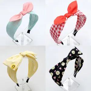 [꼬마또래] 여아머리띠 반다나 리본 초등 유아 아동헤어밴드