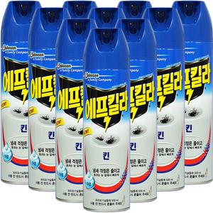 에프킬라 킨 500ml x 10개 모기약 살충제 킬라 모기 파리 벌레 약 퇴치 기피