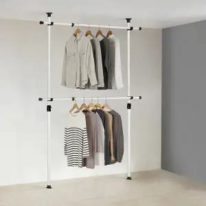 왕자 2단 조절 행거 (38mm)