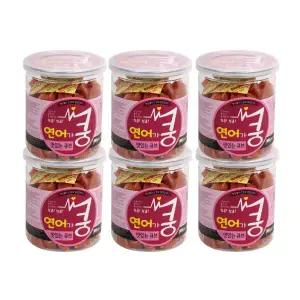 심쿵심쿵 연어쿵 큐브 강아지 간식 200g x 6개입