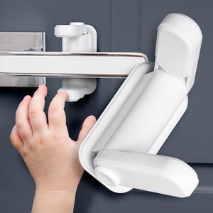 올가미방지 무타공 현관문안전고리 도어락 이중잠금 방문잠금장치