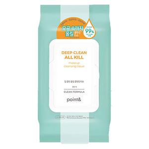 애경 포인트 딥클린 올킬 클렌징티슈 80매 1개