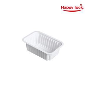 해피락 실링 배달 포장 용기 13x9x4cm (5호) 2400개 화이트