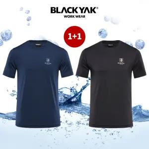 2장 블랙야크 티셔츠 반팔 라운드 냉감 남성 반팔티 등산 여름
