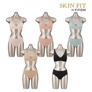 [방송인기] 스킨핏 히든 노와이어 여성속옷세트 10종