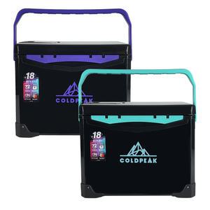 [라스원] 콜드픽 COLDPEAK 18리터 퍼플 아이스박스 낚시캠핑용