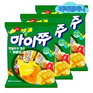 마이쮸 캔털루프멜론+애플망고(70입)284g x 3봉